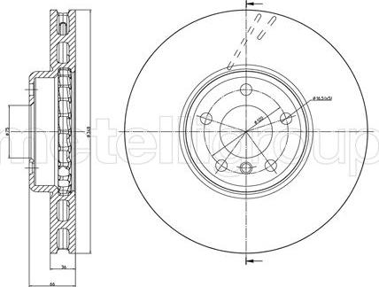 BENDIX 521758 - Bremžu diski ps1.lv