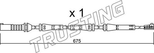 Trusting SU.278 - Indikators, Bremžu uzliku nodilums ps1.lv