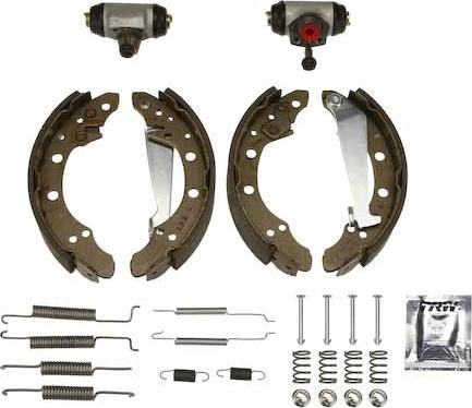 TRW BK1462 - Bremžu loku komplekts ps1.lv