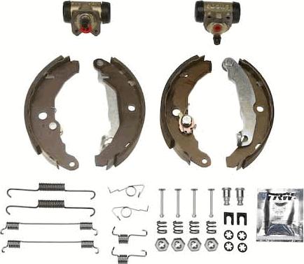 TRW BK1642 - Bremžu loku komplekts ps1.lv