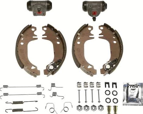 TRW BK1143 - Bremžu loku komplekts ps1.lv