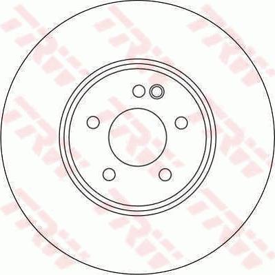 TRW DF4354S - Bremžu diski ps1.lv