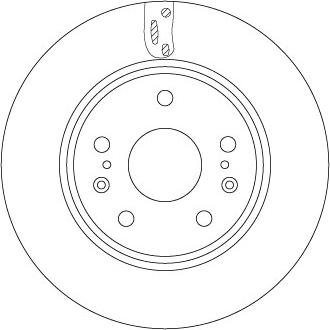 TRW DF6703 - Bremžu diski ps1.lv