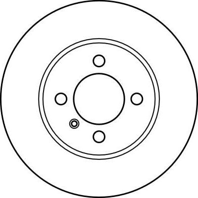 TRW DF2550 - Bremžu diski ps1.lv