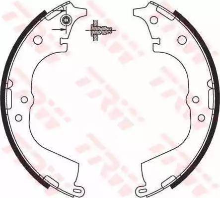 Alpha Brakes HST-TY-072 - Bremžu loku komplekts ps1.lv