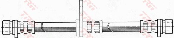 TRW PHA172 - Bremžu šļūtene ps1.lv