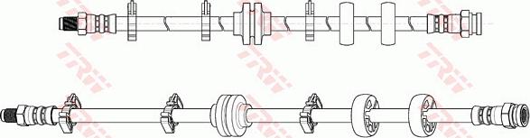 TRW PHB648 - Bremžu šļūtene ps1.lv