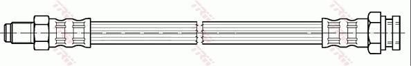 TRW PHB236 - Bremžu šļūtene ps1.lv