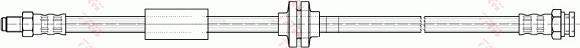 TRW PHB231 - Bremžu šļūtene ps1.lv