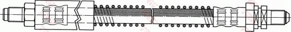 TRW PHC295 - Bremžu šļūtene ps1.lv