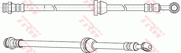 TRW PHD947 - Bremžu šļūtene ps1.lv