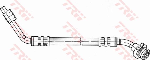 TRW PHD653 - Bremžu šļūtene ps1.lv