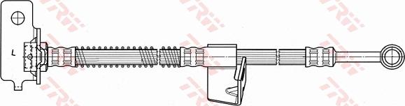 TRW PHD616 - Bremžu šļūtene ps1.lv