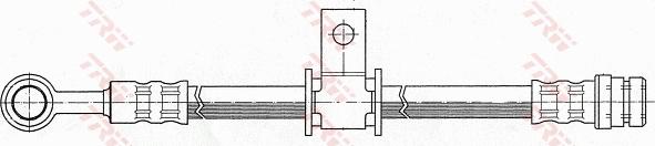 TRW PHD143 - Bremžu šļūtene ps1.lv