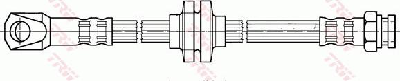 TRW PHD276 - Bremžu šļūtene ps1.lv