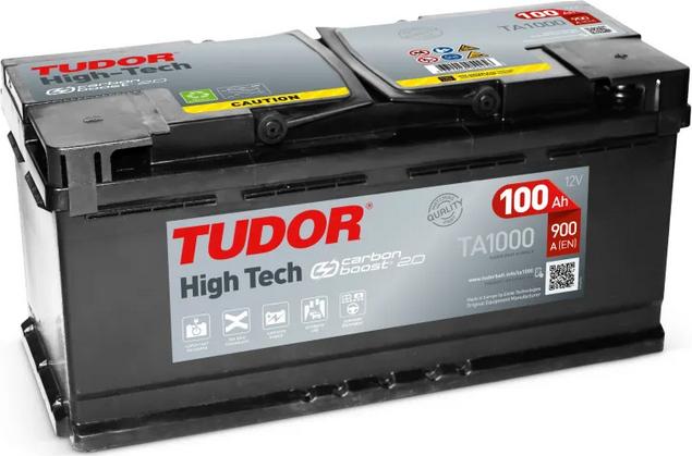Tudor TA1000 - Startera akumulatoru baterija ps1.lv
