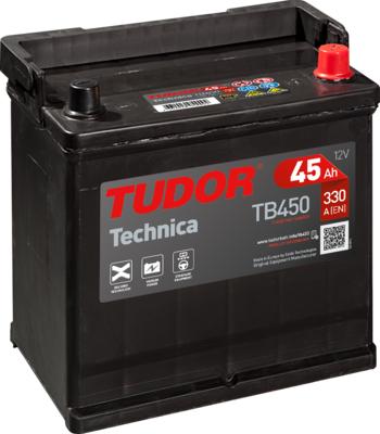 Tudor TB450 - Startera akumulatoru baterija ps1.lv