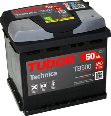 Tudor TB500 - Startera akumulatoru baterija ps1.lv