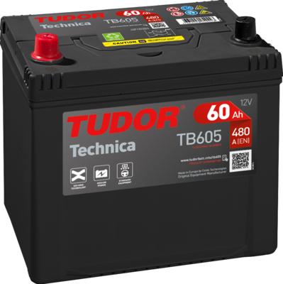 Tudor TB605 - Startera akumulatoru baterija ps1.lv