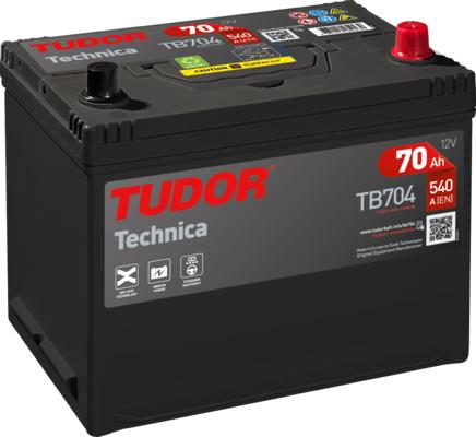 Tudor TB704 - Startera akumulatoru baterija ps1.lv