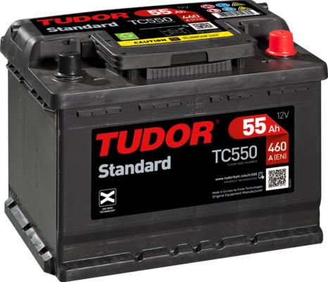 Tudor TC550 - Startera akumulatoru baterija ps1.lv