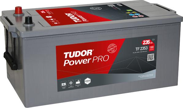 Tudor TF2353 - Startera akumulatoru baterija ps1.lv