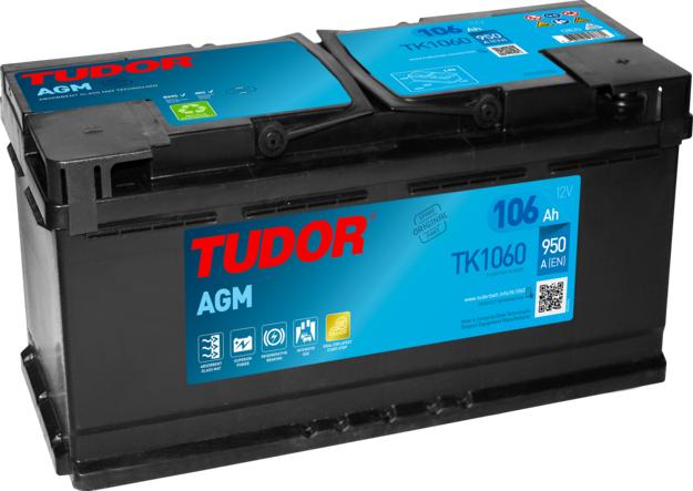 Tudor TK1060 - Startera akumulatoru baterija ps1.lv