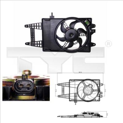 TYC 809-0006 - Ventilators, Motora dzesēšanas sistēma ps1.lv