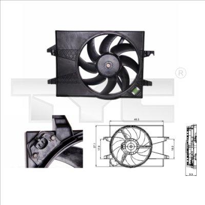 TYC 810-0025 - Ventilators, Motora dzesēšanas sistēma ps1.lv