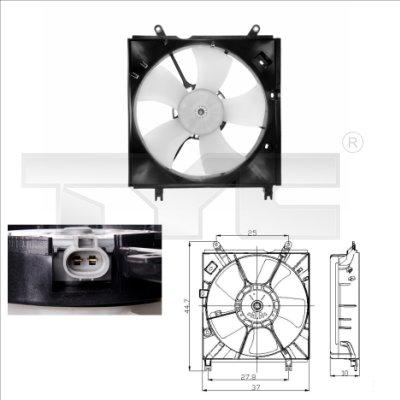 TYC 836-0008 - Ventilators, Motora dzesēšanas sistēma ps1.lv