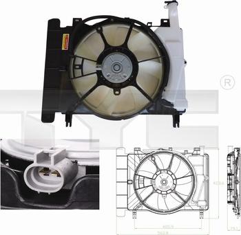 TYC 836-0018 - Ventilators, Motora dzesēšanas sistēma ps1.lv