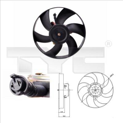 TYC 831-0004 - Ventilators, Motora dzesēšanas sistēma ps1.lv