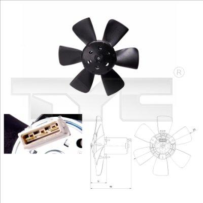 TYC 831-0011 - Ventilators, Motora dzesēšanas sistēma ps1.lv