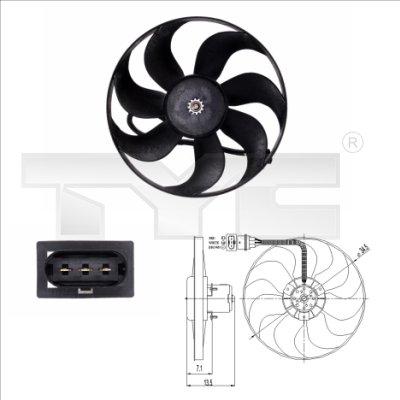 TYC 837-0003 - Ventilators, Motora dzesēšanas sistēma ps1.lv