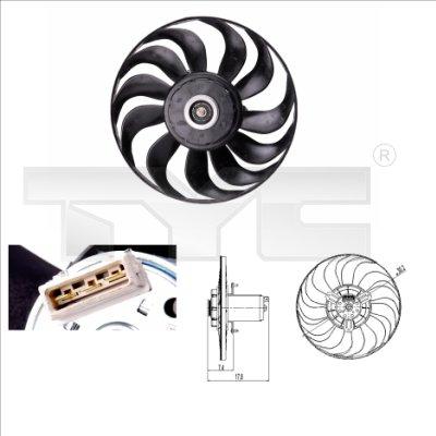 TYC 837-0012 - Ventilators, Motora dzesēšanas sistēma ps1.lv