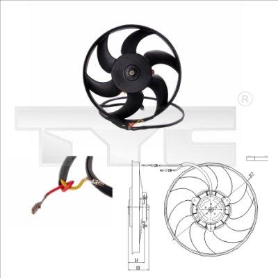 TYC 826-0001 - Ventilators, Motora dzesēšanas sistēma ps1.lv