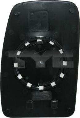 TYC 325-0072-1 - Spoguļstikls, Ārējais atpakaļskata spogulis ps1.lv