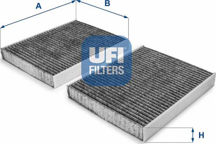 UFI 54.231.00 - Filtrs, Salona telpas gaiss ps1.lv