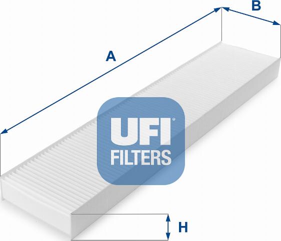 UFI 53.162.00 - Filtrs, Salona telpas gaiss ps1.lv