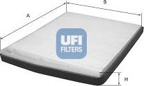 UFI 53.205.00 - Filtrs, Salona telpas gaiss ps1.lv