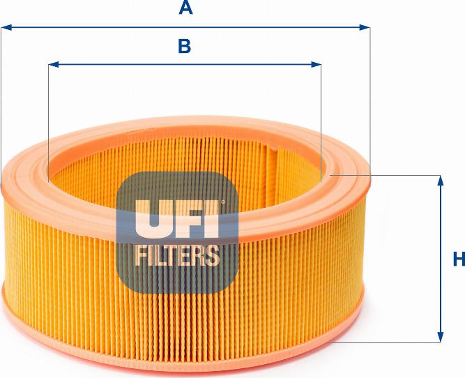 UFI 30.917.01 - Gaisa filtrs ps1.lv