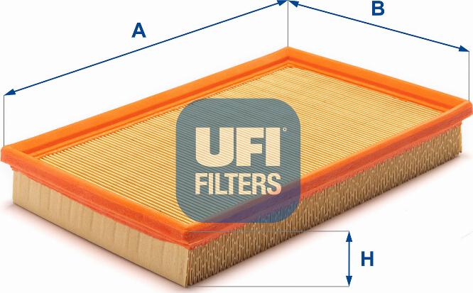 UFI 30.011.00 - Gaisa filtrs ps1.lv