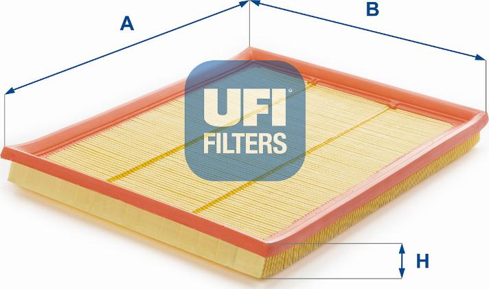 UFI 30.017.00 - Gaisa filtrs ps1.lv