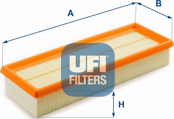 UFI 30.021.00 - Gaisa filtrs ps1.lv