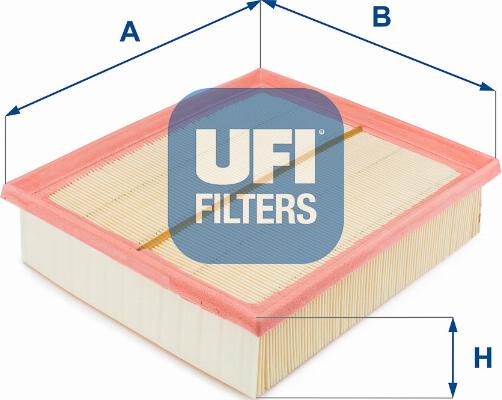 UFI 30.192.00 - Gaisa filtrs ps1.lv