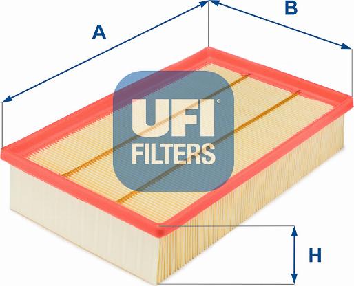 UFI 30.155.00 - Gaisa filtrs ps1.lv