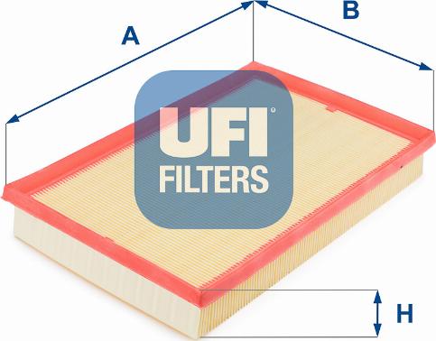 UFI 30.158.00 - Gaisa filtrs ps1.lv