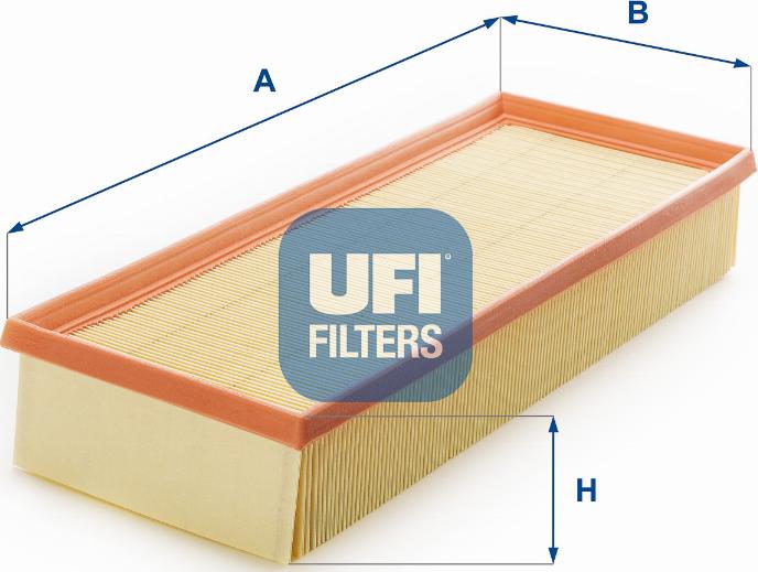 UFI 30.161.00 - Gaisa filtrs ps1.lv