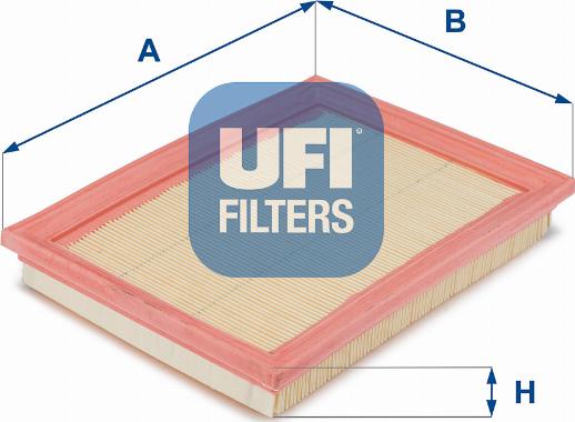 UFI 30.168.00 - Gaisa filtrs ps1.lv