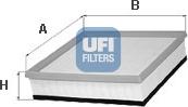 UFI 30.113.00 - Gaisa filtrs ps1.lv